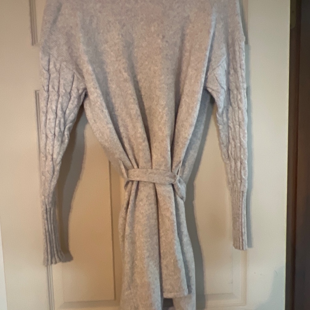 Molly & Isadora long cardigan in gray - Picture 4 of 4
